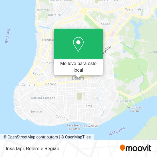 Inss Iapi mapa