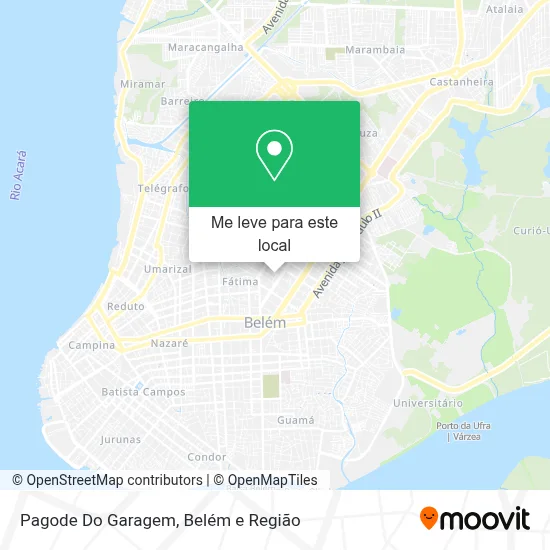 Pagode Do Garagem mapa