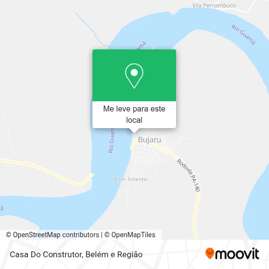 Casa Do Construtor mapa