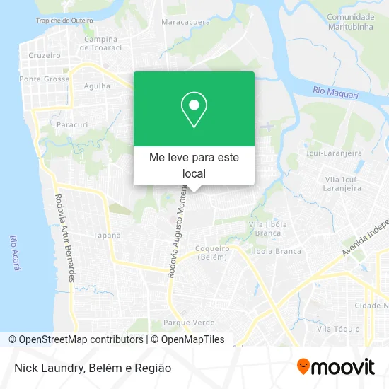 Nick Laundry mapa