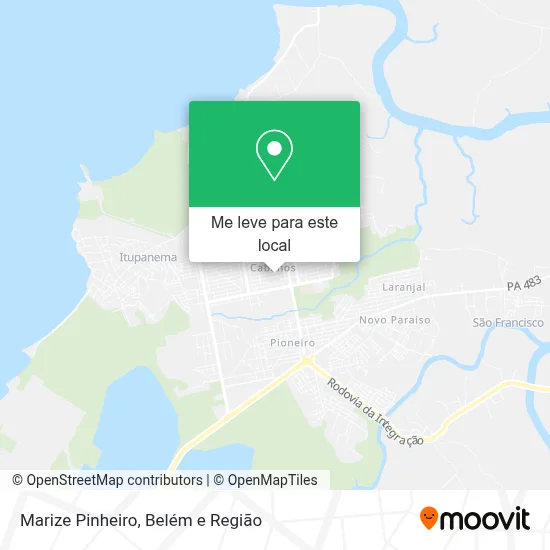 Marize Pinheiro mapa