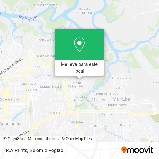 R.A Prints mapa