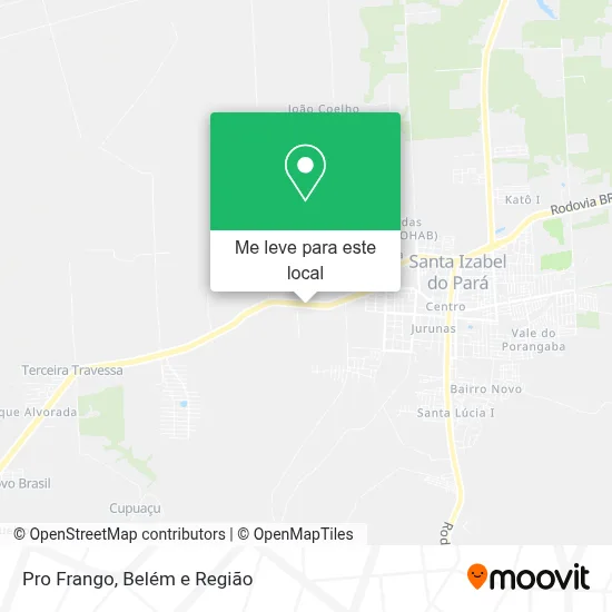 Pro Frango mapa