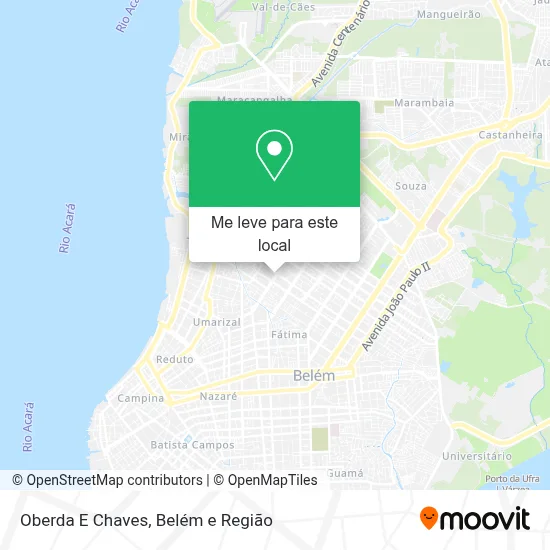 Oberda E Chaves mapa