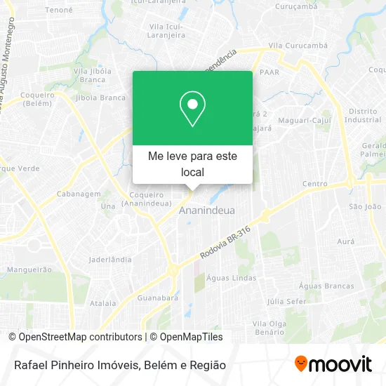 Rafael Pinheiro Imóveis mapa