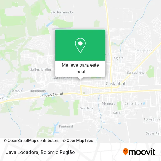 Java Locadora mapa
