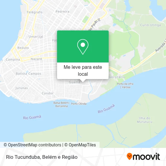 Rio Tucunduba mapa