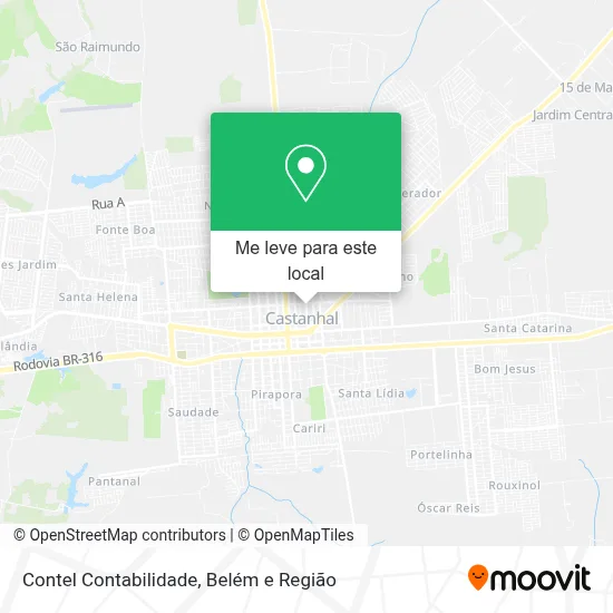 Contel Contabilidade mapa