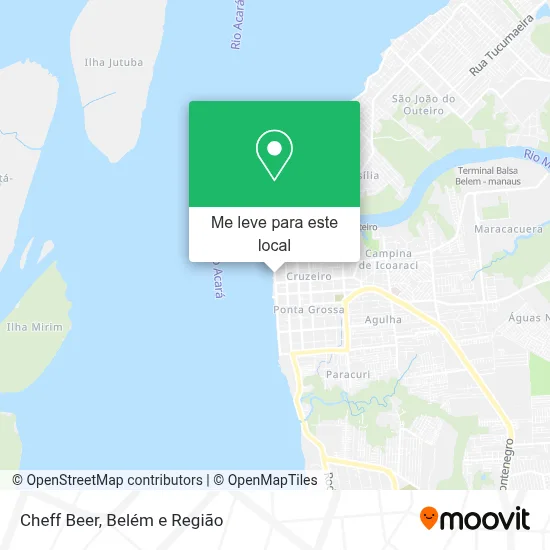 Cheff Beer mapa