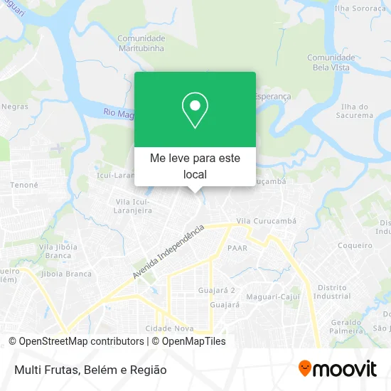 Multi Frutas mapa