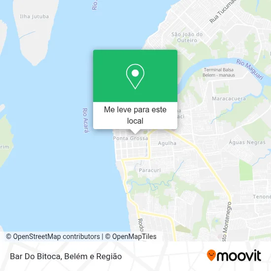 Bar Do Bitoca mapa