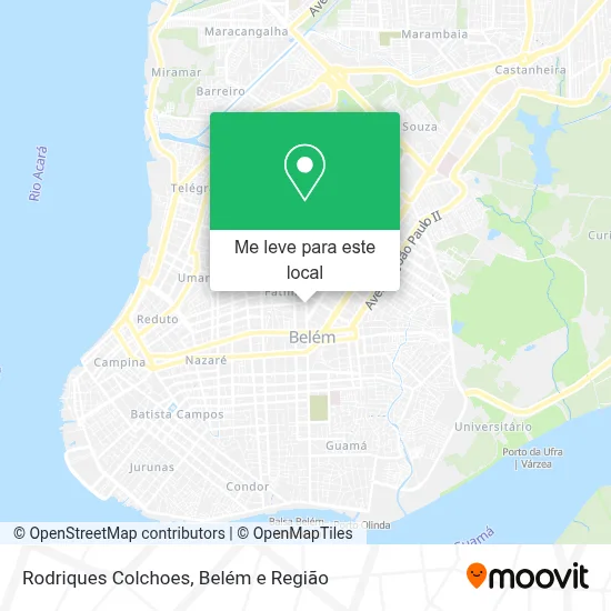 Rodriques Colchoes mapa