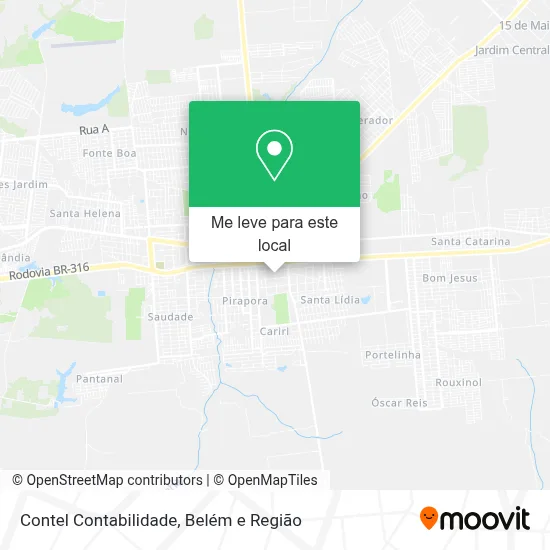 Contel Contabilidade mapa