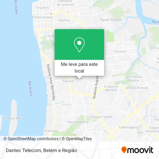 Dantec Telecom mapa