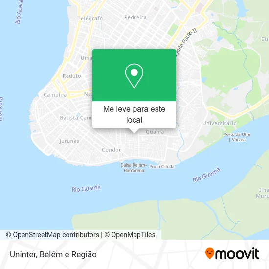 Uninter mapa