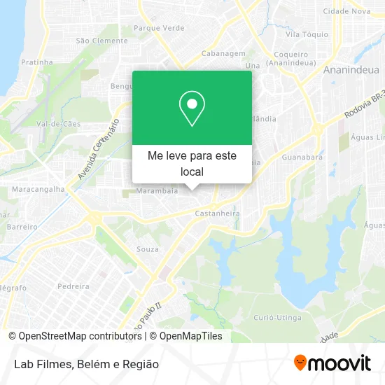 Lab Filmes mapa