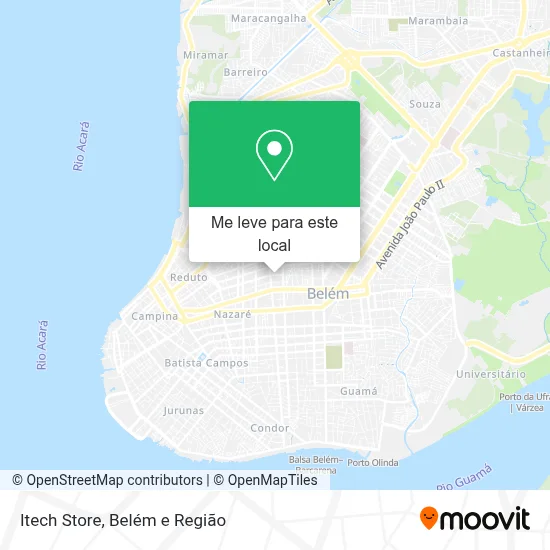 Itech Store mapa