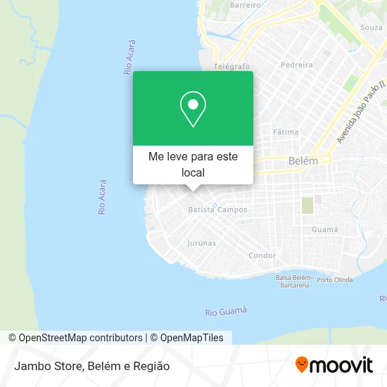 Jambo Store mapa