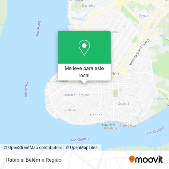 Rabibis mapa