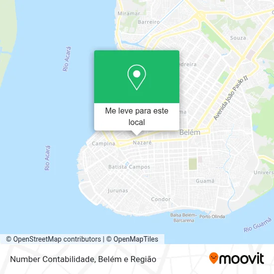 Number Contabilidade mapa