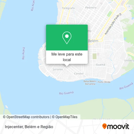 Injecenter mapa