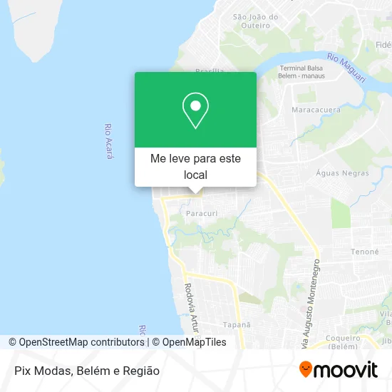 Pix Modas mapa