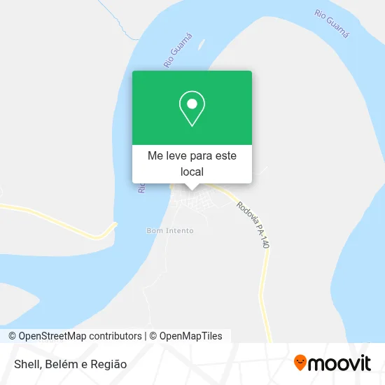 Shell mapa