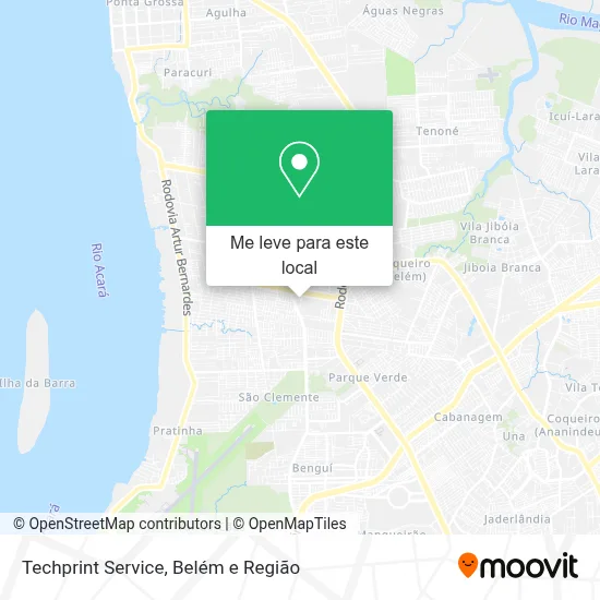 Techprint Service mapa