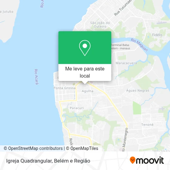 Igreja Quadrangular mapa
