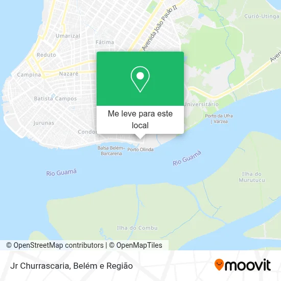 Jr Churrascaria mapa