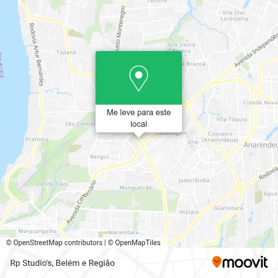 Rp Studio's mapa