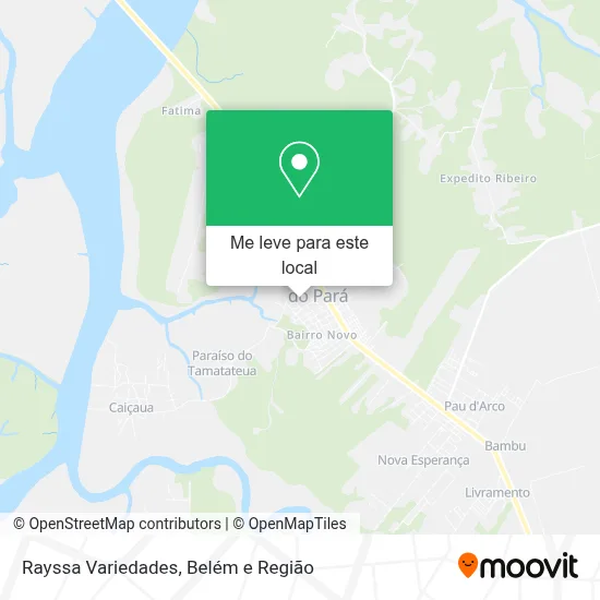 Rayssa Variedades mapa