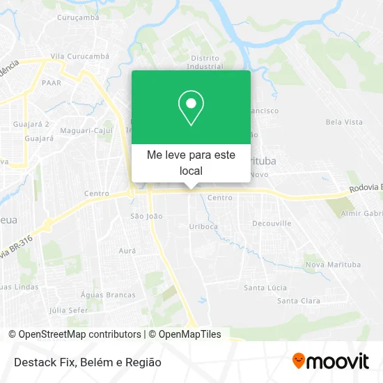 Destack Fix mapa