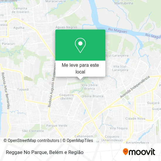 Reggae No Parque mapa