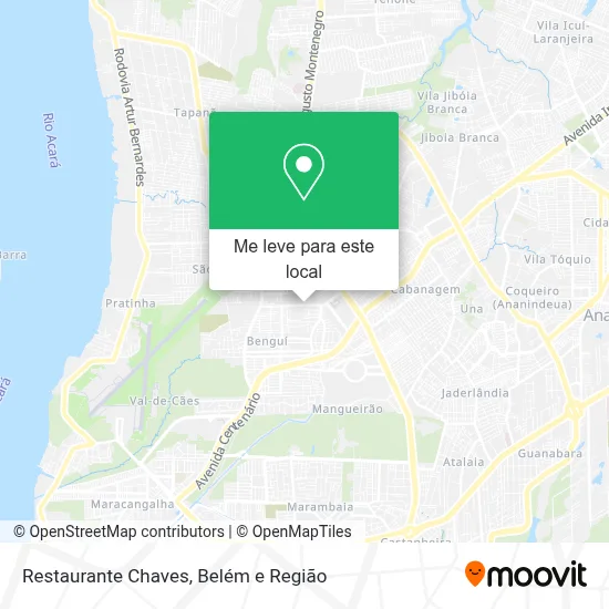 Restaurante Chaves mapa