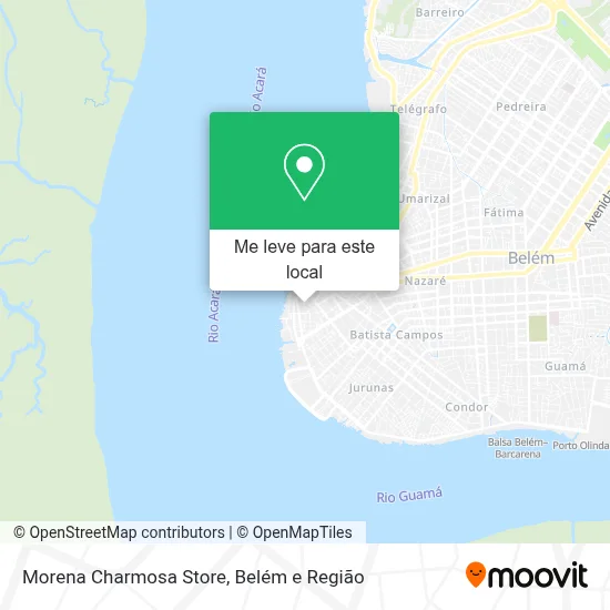 Morena Charmosa Store mapa