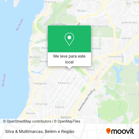 Silva & Multimarcas mapa