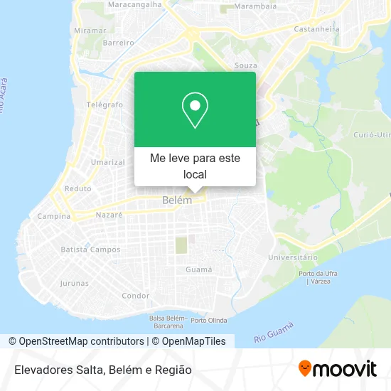 Elevadores Salta mapa