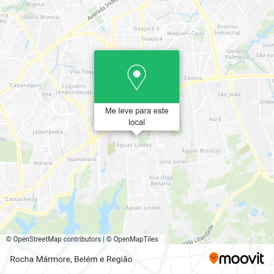 Rocha Mármore mapa