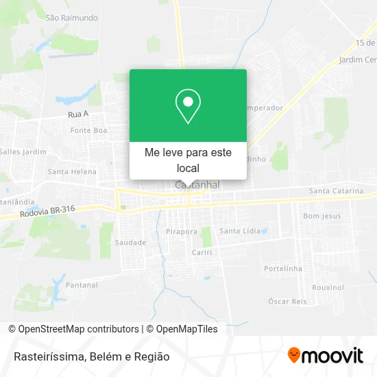 Rasteiríssima mapa