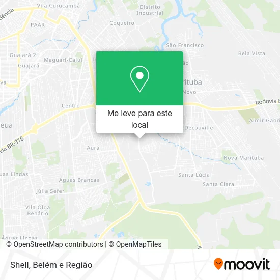 Shell mapa
