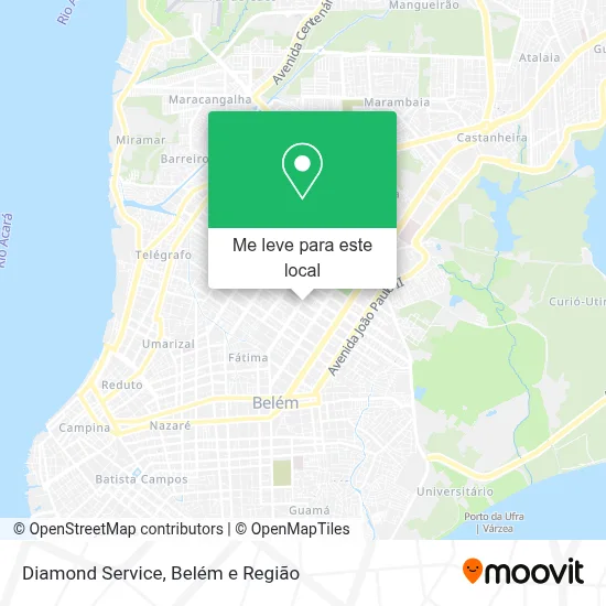 Diamond Service mapa
