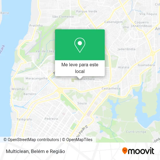 Multiclean mapa