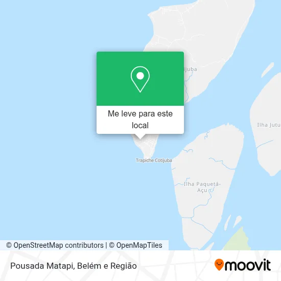 Pousada Matapi mapa