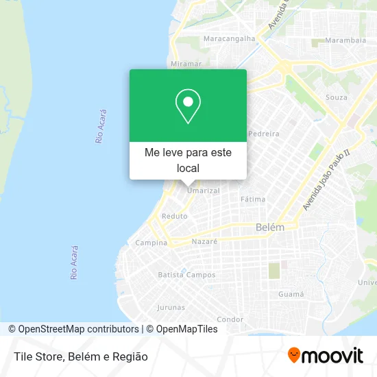 Tile Store mapa