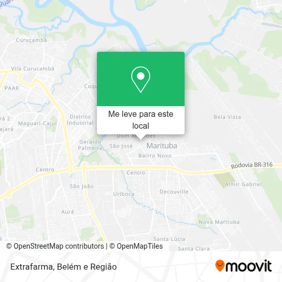 Extrafarma mapa