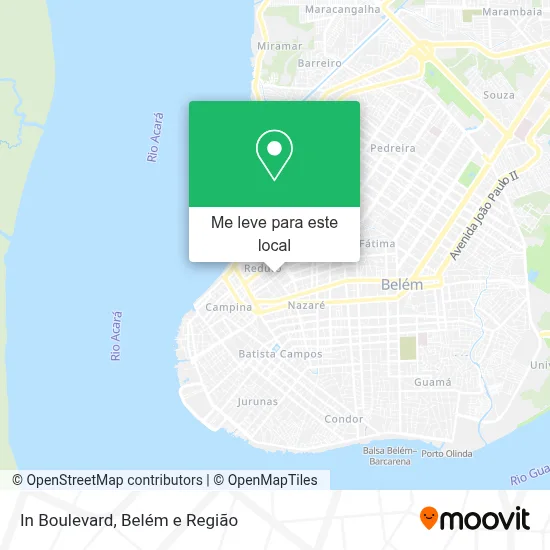 In Boulevard mapa