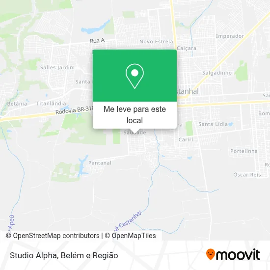 Studio Alpha mapa