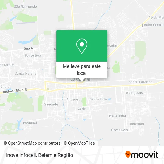 Inove Infocell mapa