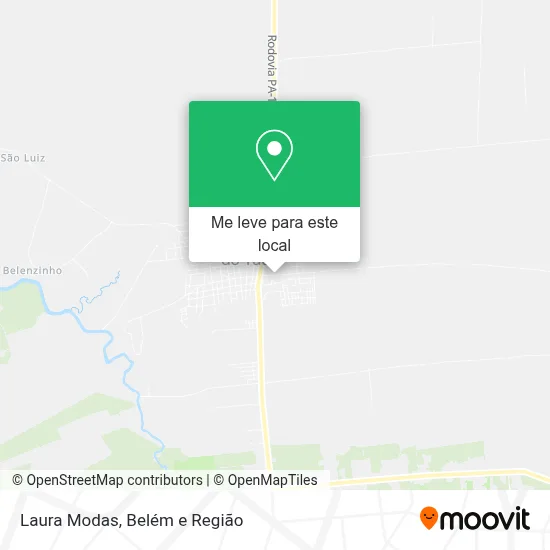 Laura Modas mapa